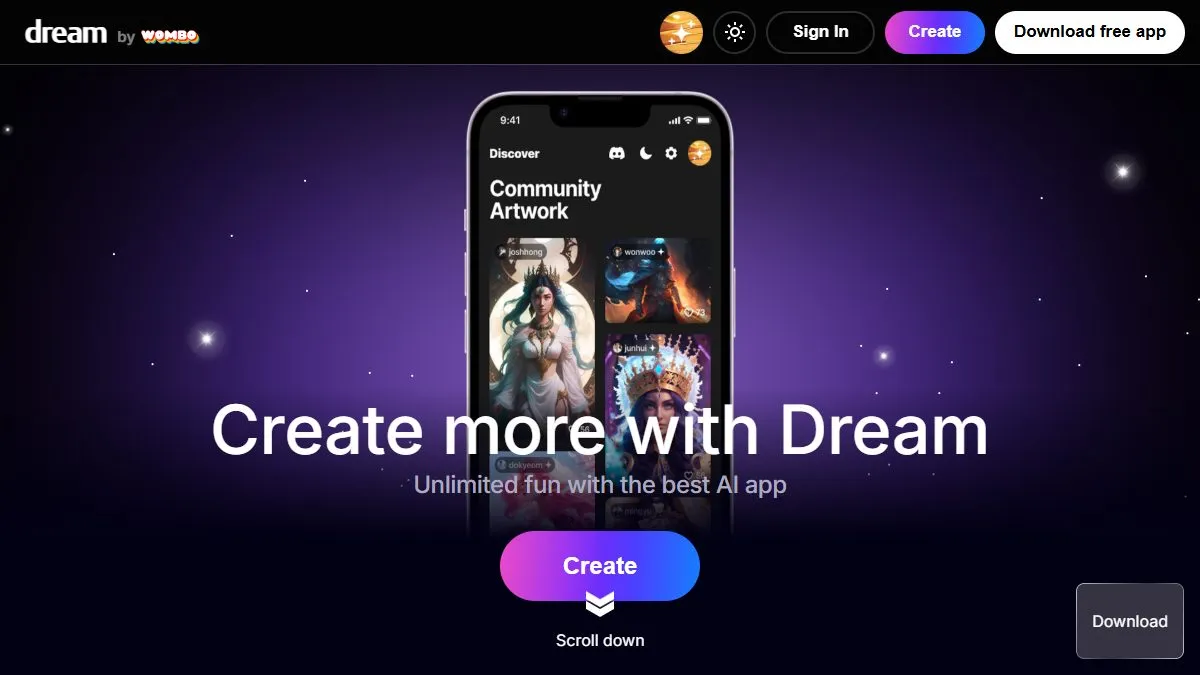 Dream by Wombo