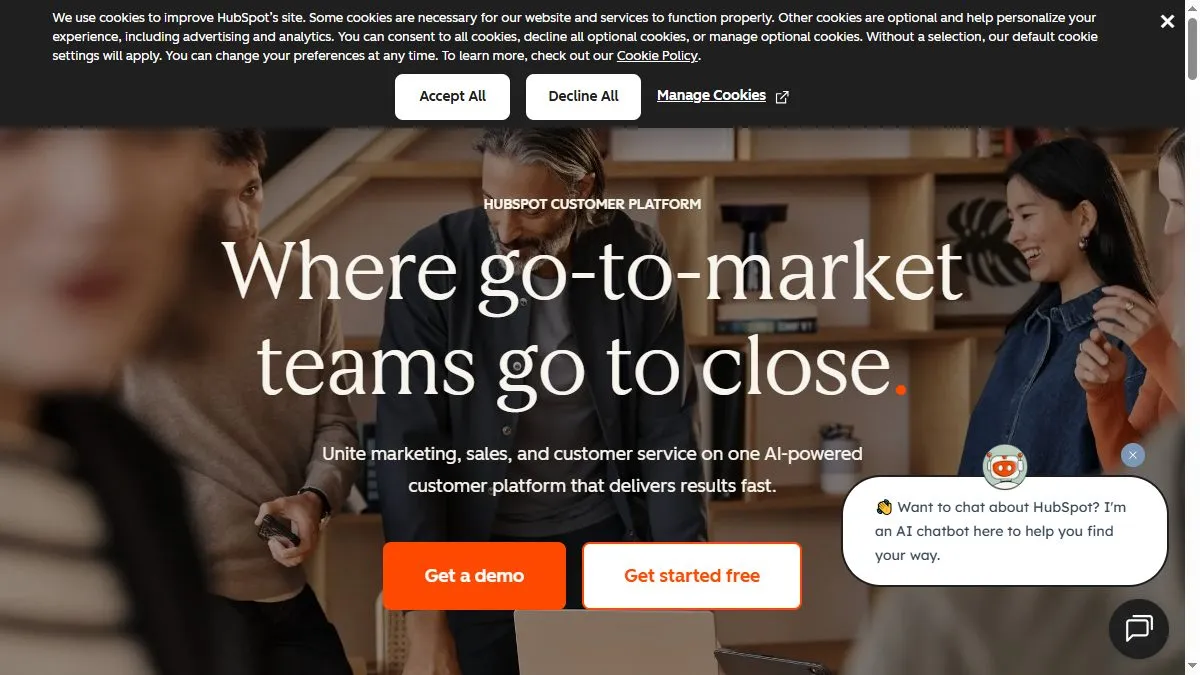 HubSpot Topic Tool