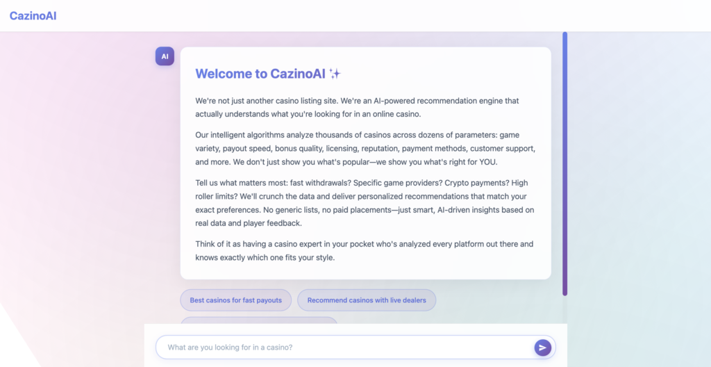 CazinoAI